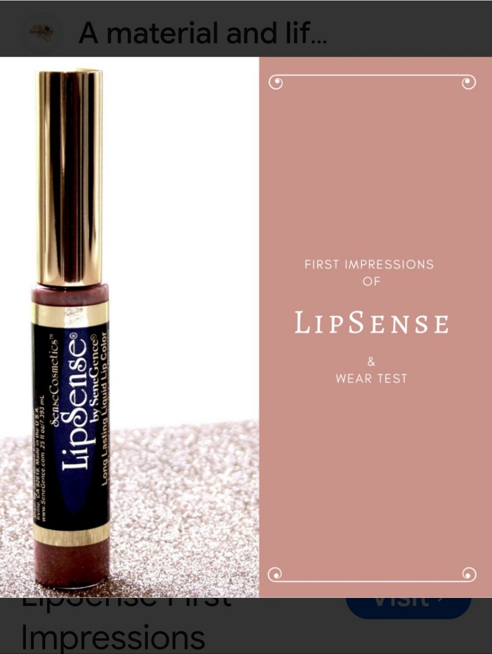 LipSense Liquid Lip Color in Nude